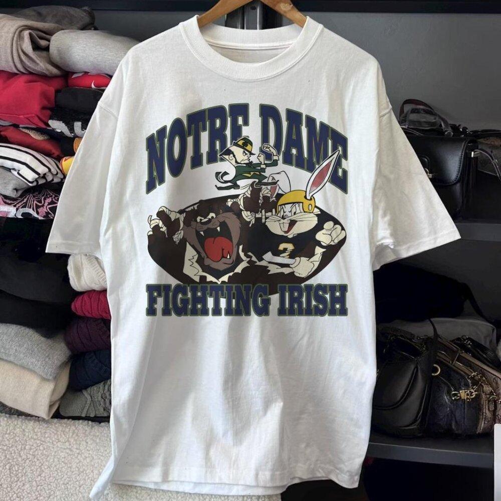 Notre Dame Fighting Irish University Of Notre Dame Looney Tunes 93 Shirt